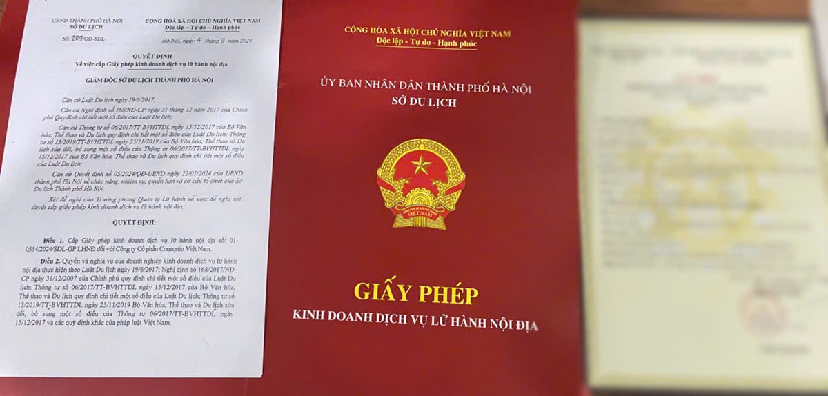 ĐIỀU KIỆN XIN GIẤY PHÉP KINH DOANH DỊCH VỤ DU LỊCH LỮ HÀNH NỘI ĐỊA